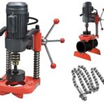 High Quality Durable Luxury Electric Pipe Hole Cutting Machine 1"-4" Steel Pipe Hole Cutter