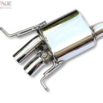 Performance valvetronic Stainless Steel pipe system Exhaust for Bentley Continental GT Exhaust